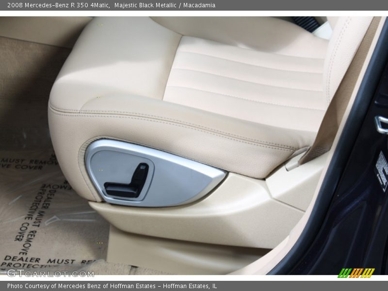 Majestic Black Metallic / Macadamia 2008 Mercedes-Benz R 350 4Matic