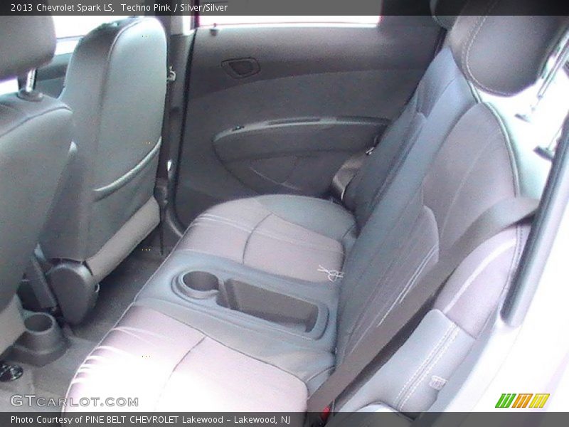 Techno Pink / Silver/Silver 2013 Chevrolet Spark LS