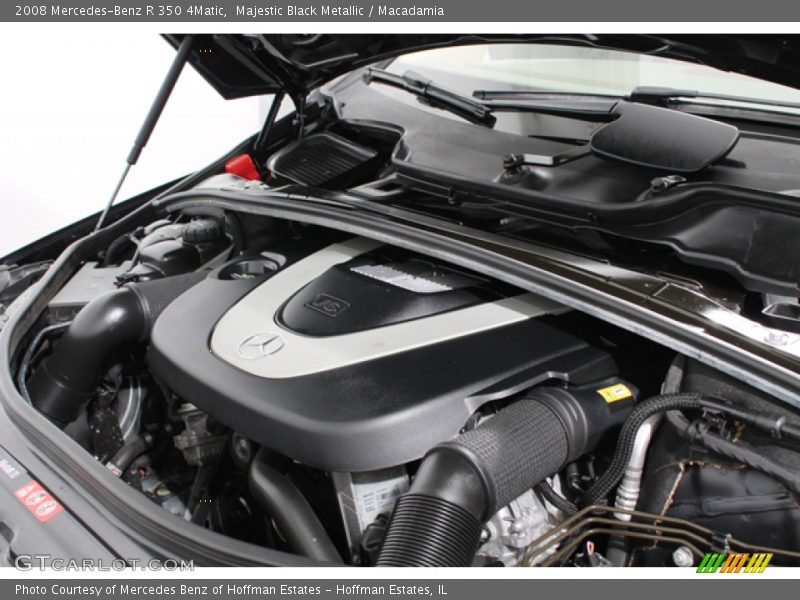 Majestic Black Metallic / Macadamia 2008 Mercedes-Benz R 350 4Matic
