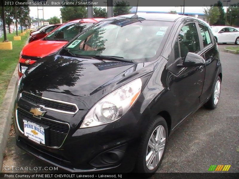 Black Granite / Silver/Silver 2013 Chevrolet Spark LT