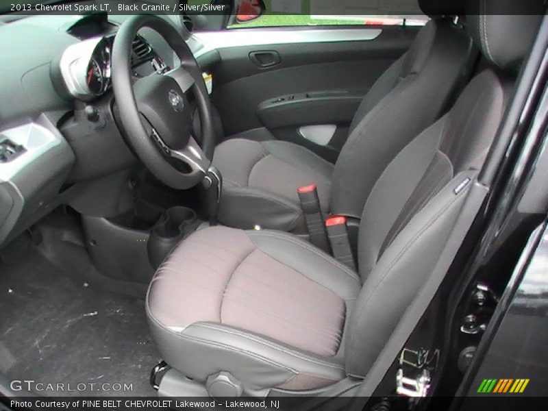 Black Granite / Silver/Silver 2013 Chevrolet Spark LT