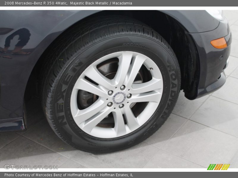 Majestic Black Metallic / Macadamia 2008 Mercedes-Benz R 350 4Matic