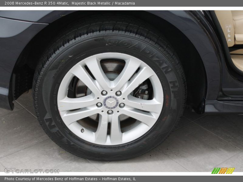 Majestic Black Metallic / Macadamia 2008 Mercedes-Benz R 350 4Matic