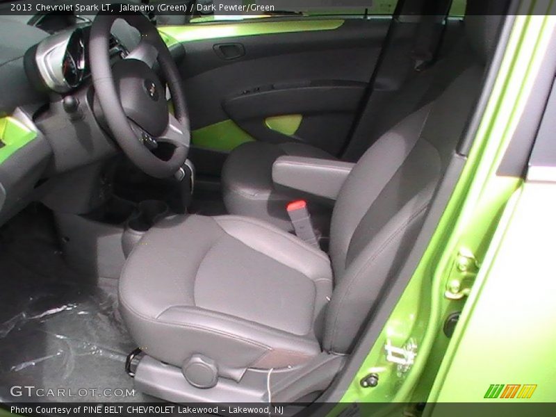 Front Seat of 2013 Spark LT