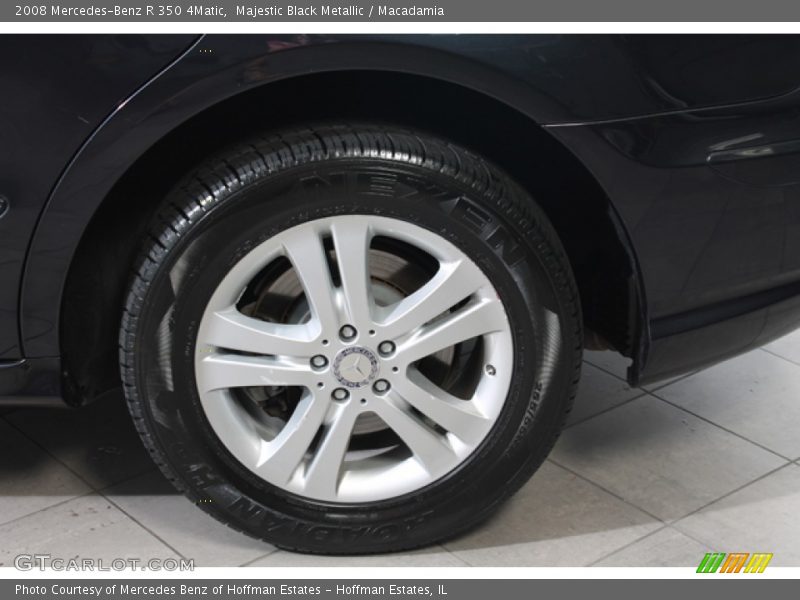 Majestic Black Metallic / Macadamia 2008 Mercedes-Benz R 350 4Matic