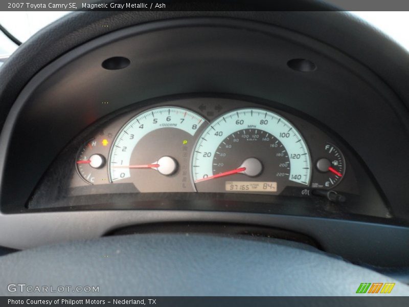 Magnetic Gray Metallic / Ash 2007 Toyota Camry SE
