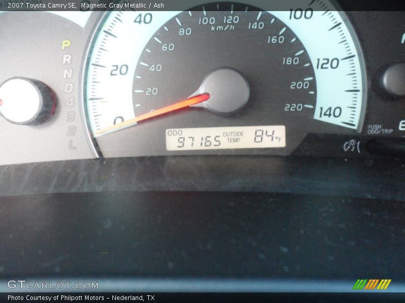 Magnetic Gray Metallic / Ash 2007 Toyota Camry SE