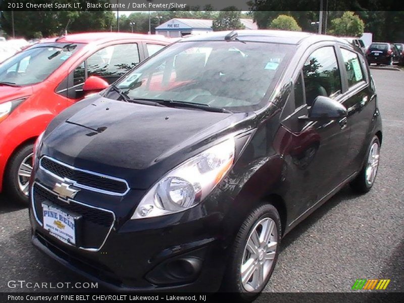 Black Granite / Dark Pewter/Silver 2013 Chevrolet Spark LT