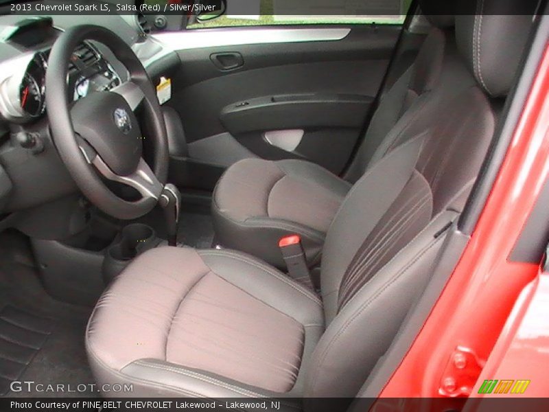 Front Seat of 2013 Spark LS