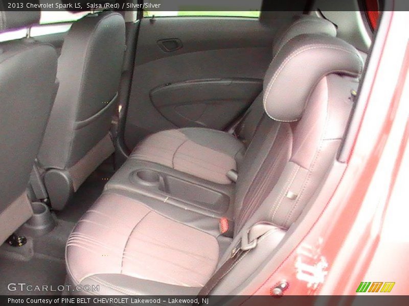 Rear Seat of 2013 Spark LS