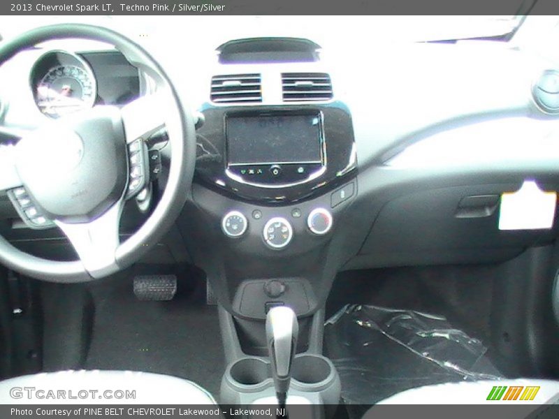 Techno Pink / Silver/Silver 2013 Chevrolet Spark LT