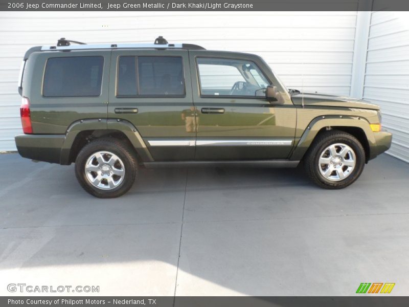 Jeep Green Metallic / Dark Khaki/Light Graystone 2006 Jeep Commander Limited