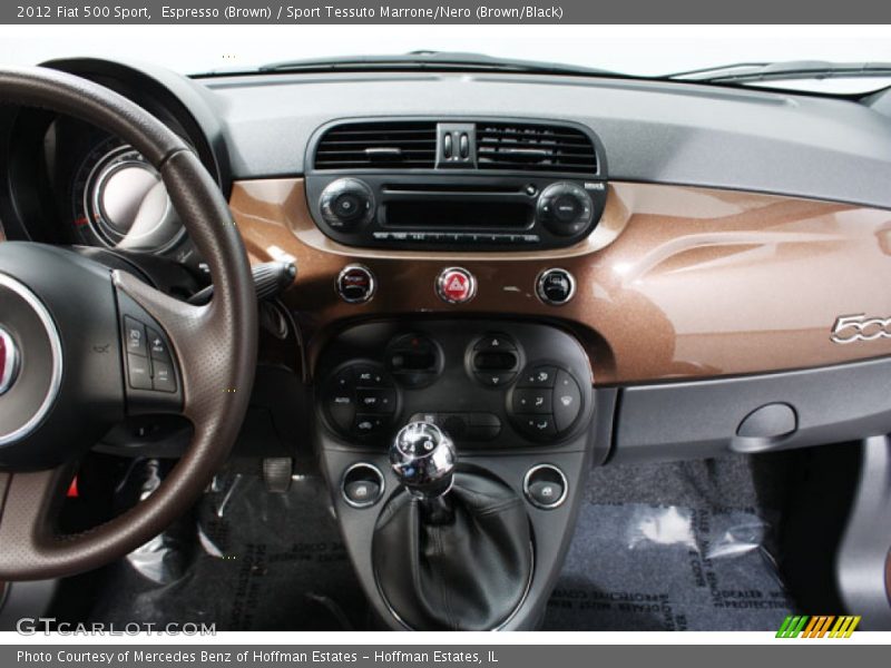 Dashboard of 2012 500 Sport