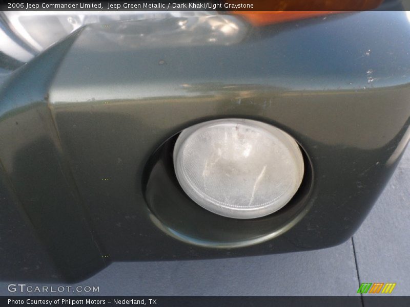 Jeep Green Metallic / Dark Khaki/Light Graystone 2006 Jeep Commander Limited