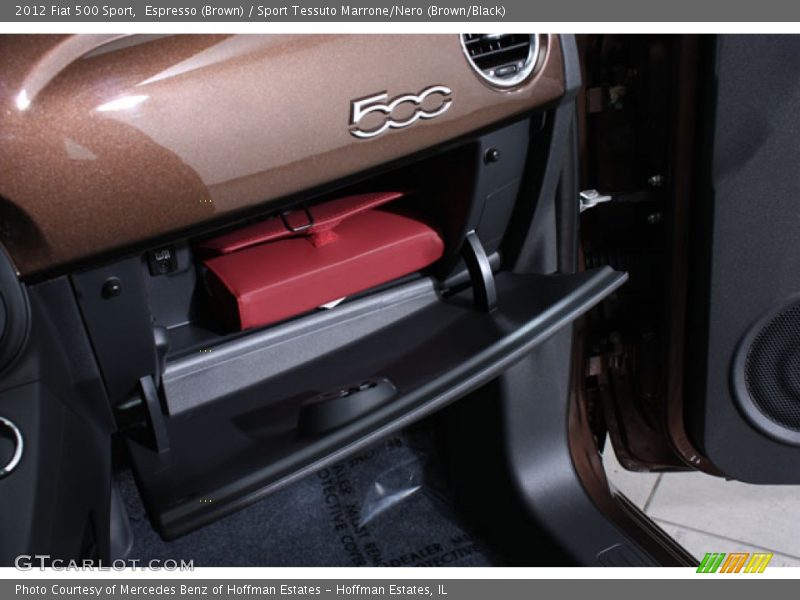 Espresso (Brown) / Sport Tessuto Marrone/Nero (Brown/Black) 2012 Fiat 500 Sport