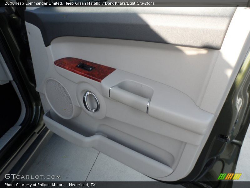 Jeep Green Metallic / Dark Khaki/Light Graystone 2006 Jeep Commander Limited