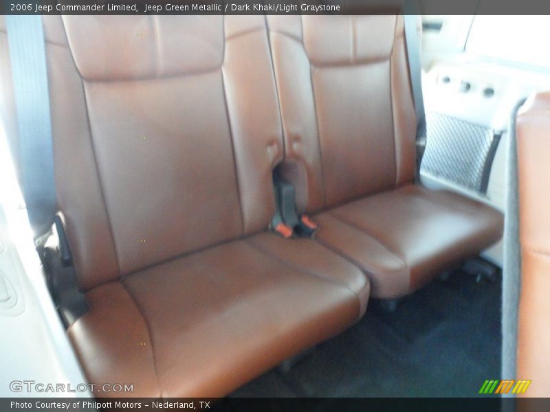 Jeep Green Metallic / Dark Khaki/Light Graystone 2006 Jeep Commander Limited