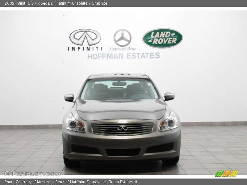 Platinum Graphite / Graphite 2009 Infiniti G 37 x Sedan