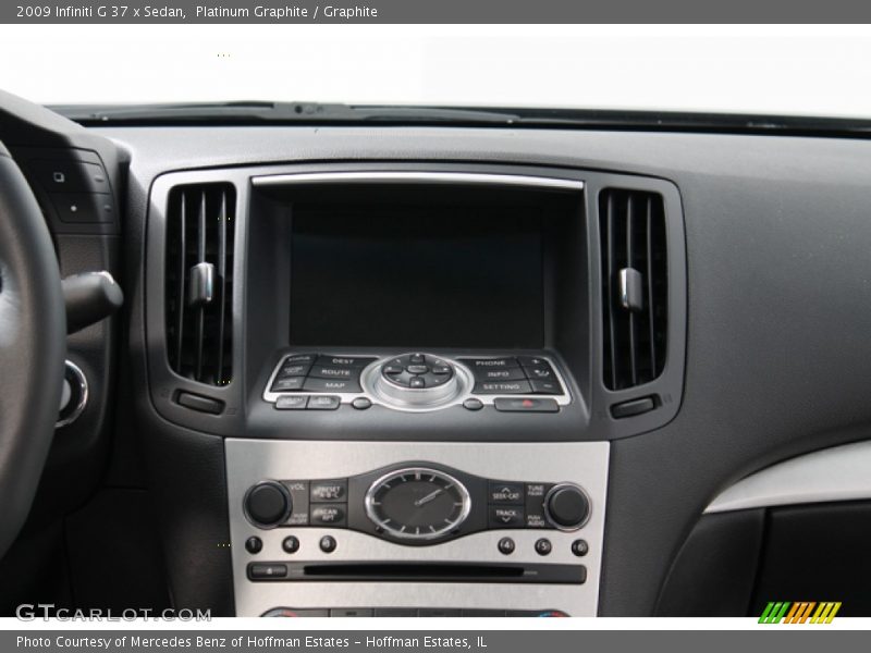 Platinum Graphite / Graphite 2009 Infiniti G 37 x Sedan