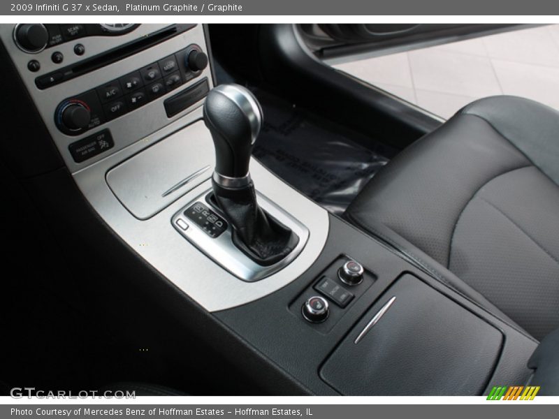 Platinum Graphite / Graphite 2009 Infiniti G 37 x Sedan