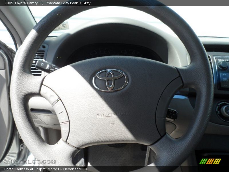 Phantom Gray Pearl / Gray 2005 Toyota Camry LE