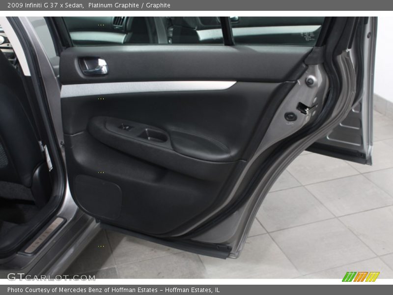 Platinum Graphite / Graphite 2009 Infiniti G 37 x Sedan