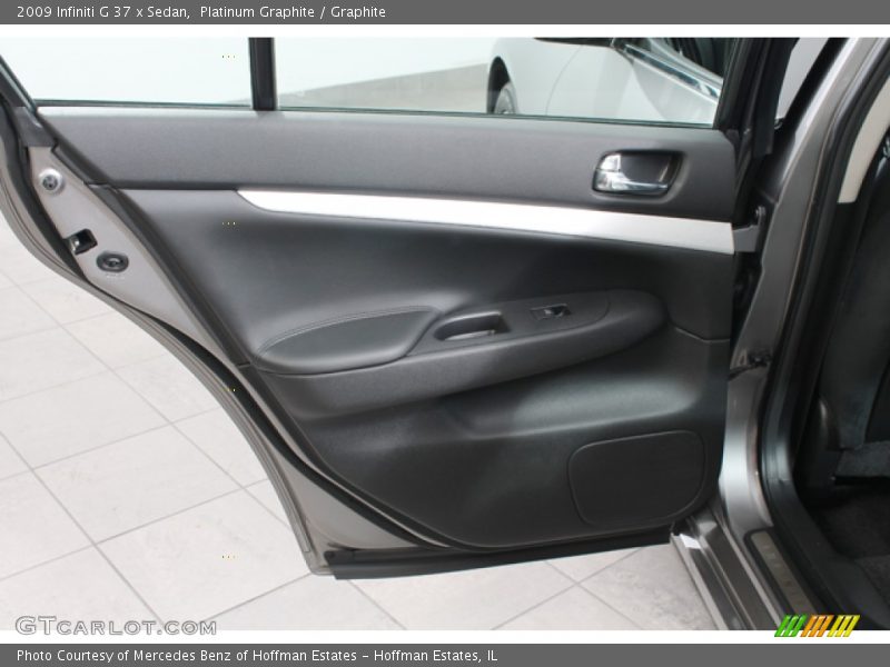 Platinum Graphite / Graphite 2009 Infiniti G 37 x Sedan