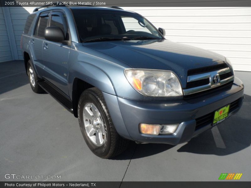 Pacific Blue Metallic / Stone 2005 Toyota 4Runner SR5