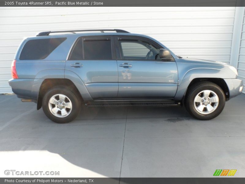 Pacific Blue Metallic / Stone 2005 Toyota 4Runner SR5