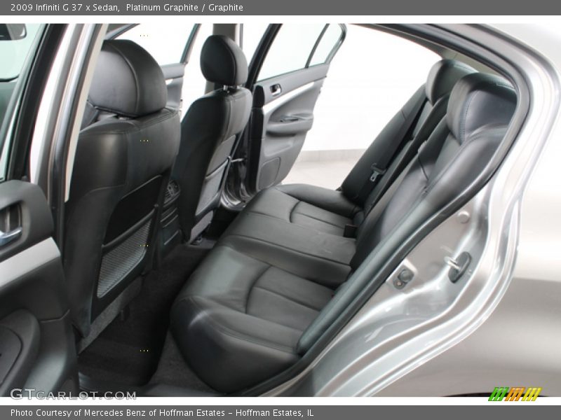 Platinum Graphite / Graphite 2009 Infiniti G 37 x Sedan