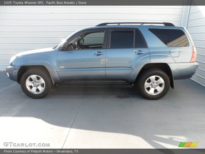 Pacific Blue Metallic / Stone 2005 Toyota 4Runner SR5