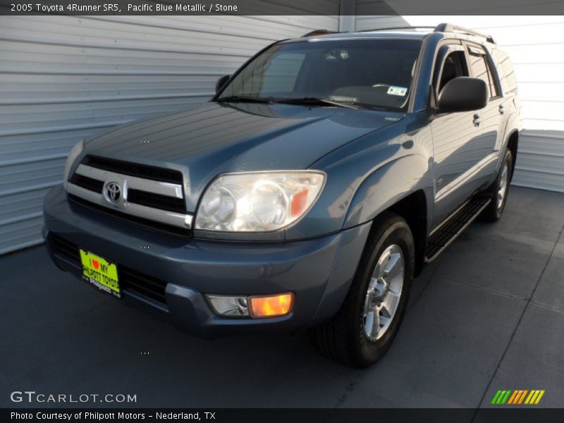Pacific Blue Metallic / Stone 2005 Toyota 4Runner SR5