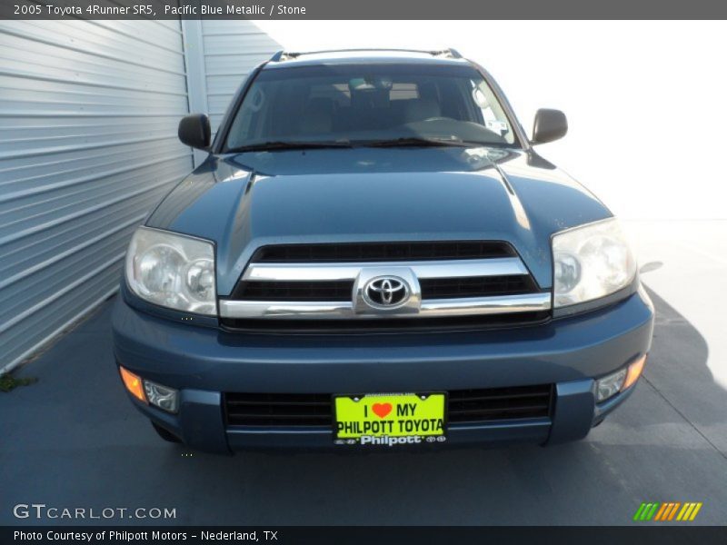 Pacific Blue Metallic / Stone 2005 Toyota 4Runner SR5