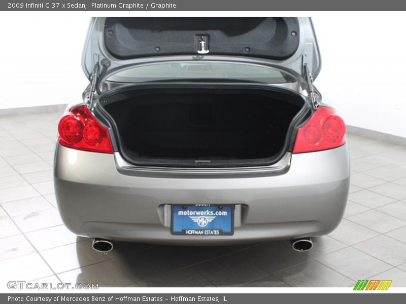 Platinum Graphite / Graphite 2009 Infiniti G 37 x Sedan