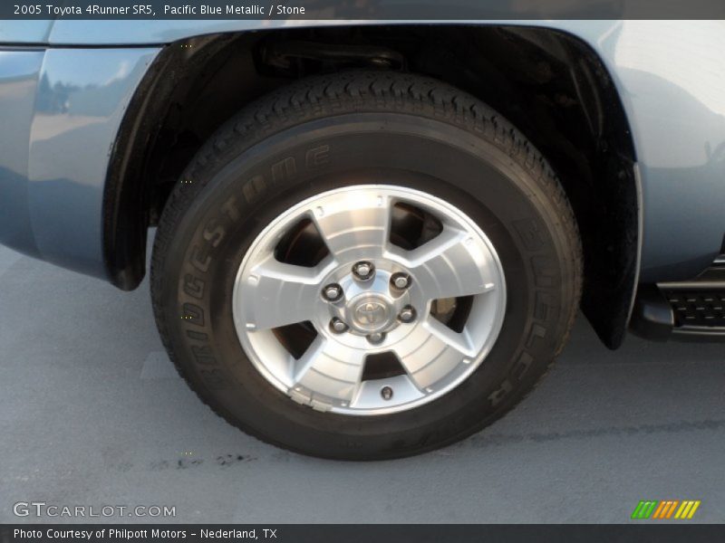 Pacific Blue Metallic / Stone 2005 Toyota 4Runner SR5