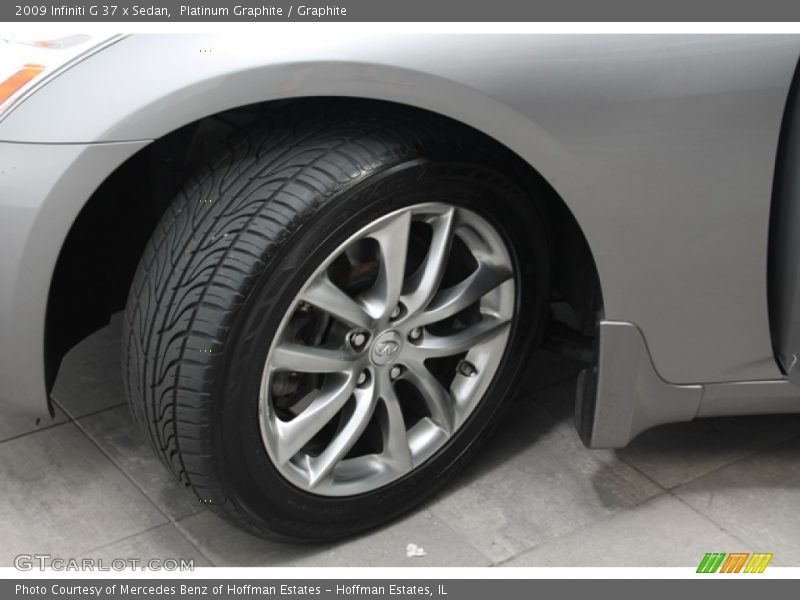 Platinum Graphite / Graphite 2009 Infiniti G 37 x Sedan