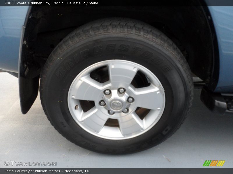 Pacific Blue Metallic / Stone 2005 Toyota 4Runner SR5