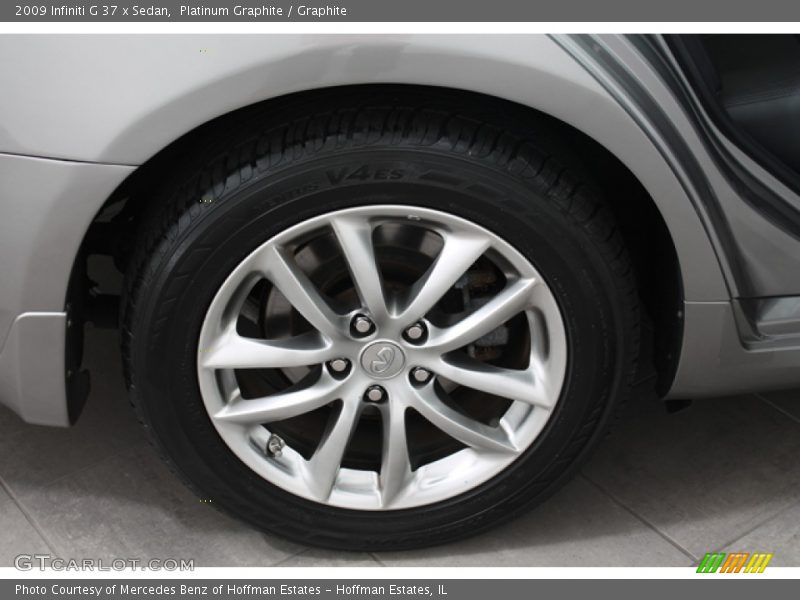 Platinum Graphite / Graphite 2009 Infiniti G 37 x Sedan