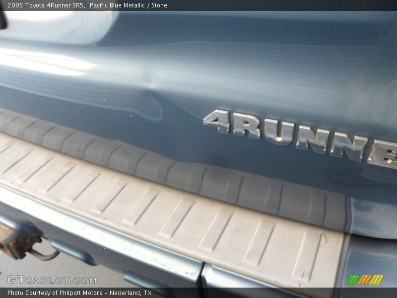 Pacific Blue Metallic / Stone 2005 Toyota 4Runner SR5