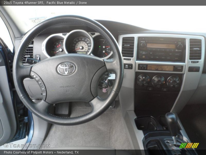 Pacific Blue Metallic / Stone 2005 Toyota 4Runner SR5