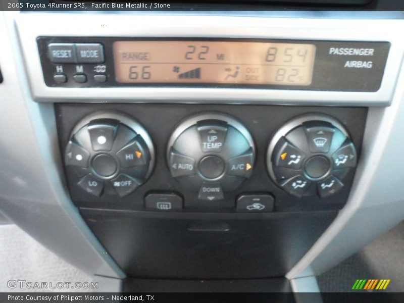 Pacific Blue Metallic / Stone 2005 Toyota 4Runner SR5