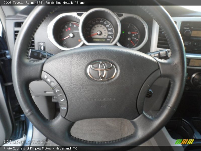 Pacific Blue Metallic / Stone 2005 Toyota 4Runner SR5