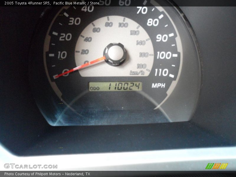 Pacific Blue Metallic / Stone 2005 Toyota 4Runner SR5