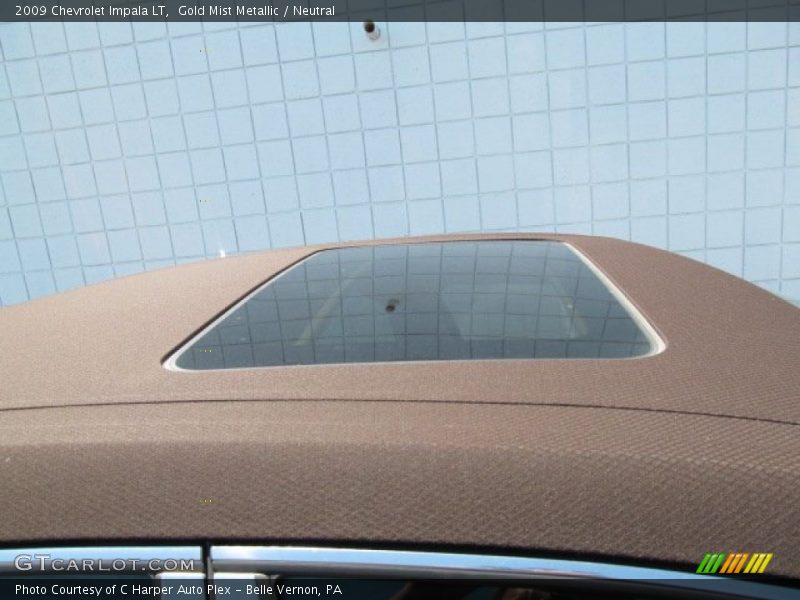 Gold Mist Metallic / Neutral 2009 Chevrolet Impala LT