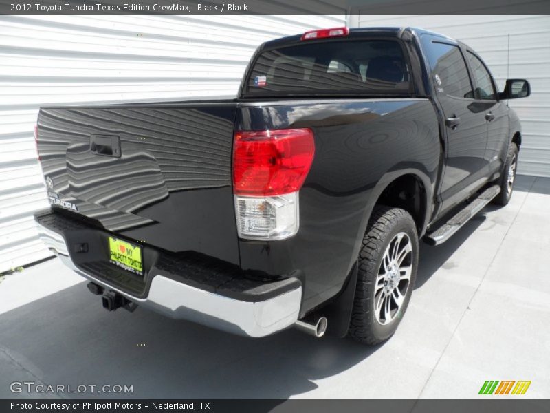 Black / Black 2012 Toyota Tundra Texas Edition CrewMax