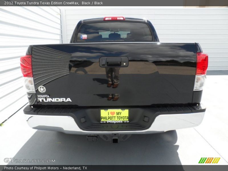 Black / Black 2012 Toyota Tundra Texas Edition CrewMax