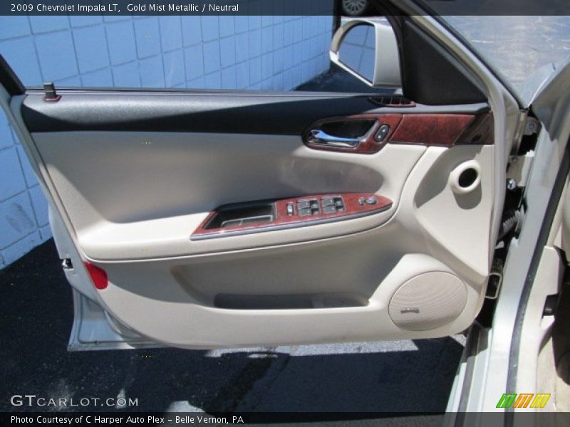 Gold Mist Metallic / Neutral 2009 Chevrolet Impala LT