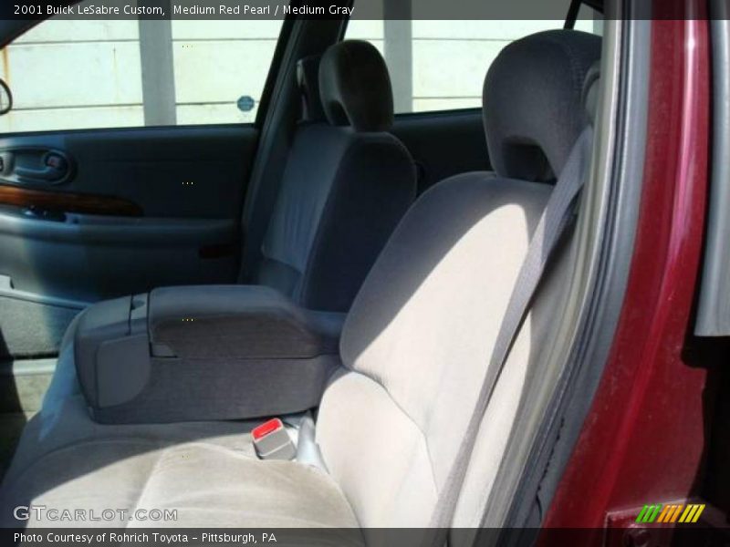 Medium Red Pearl / Medium Gray 2001 Buick LeSabre Custom