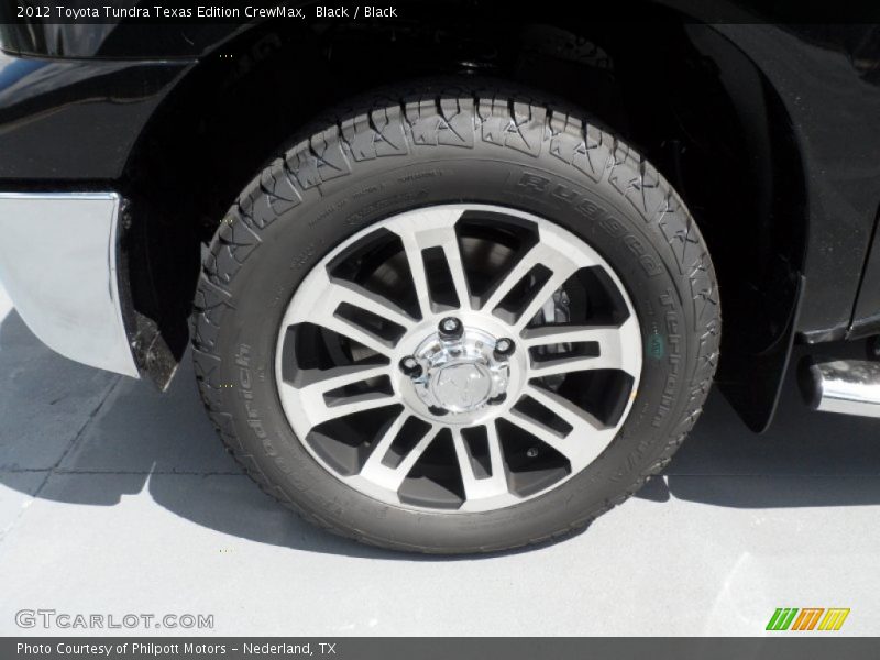 Black / Black 2012 Toyota Tundra Texas Edition CrewMax