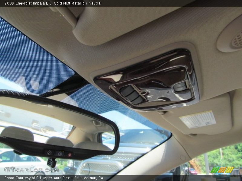 Gold Mist Metallic / Neutral 2009 Chevrolet Impala LT